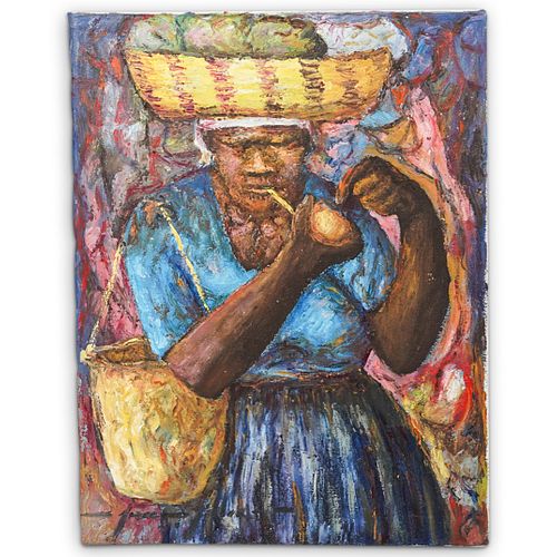 JEAN MADSEN GILLES (HAITIAN) SIGNED
