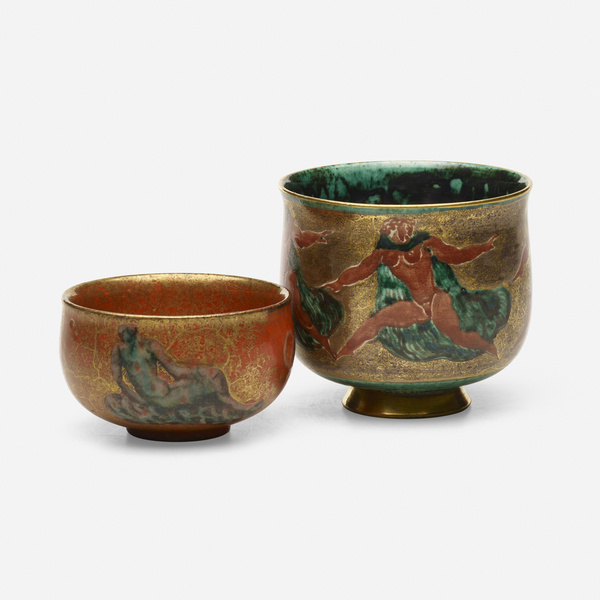 Jean Mayodon. Bowls, set of two.