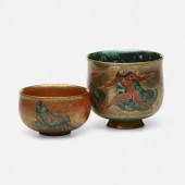 Jean Mayodon. Bowls, set of tw
