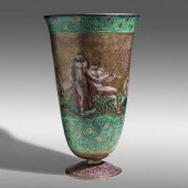 Jean Mayodon. Monumental vase.