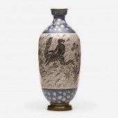 Jean Mayodon. Tall  vase. c. 1