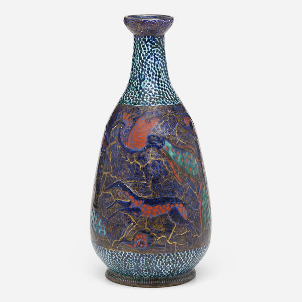 Jean Mayodon. Vase. c. 1930, glazed