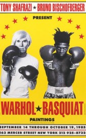 JEAN-MICHAEL BASQUIAT AND ANDY