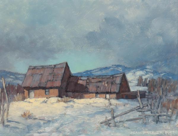 JEAN PARRISH (1911-2004) OIL ON