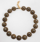 JEAN PAUL GAULTIER GOLD-TONE L