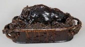 JEAN PAUL GOURDON BROWN-GLAZED