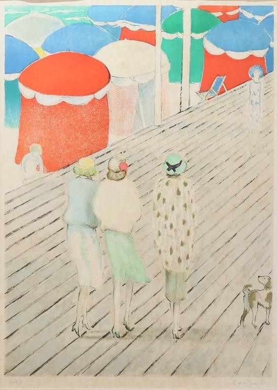 JEAN-PIERRE CASSIGNEUL LITHOGRAPH