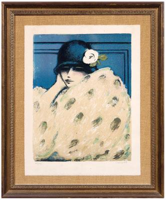 Jean-Pierre Cassigneul lithograph