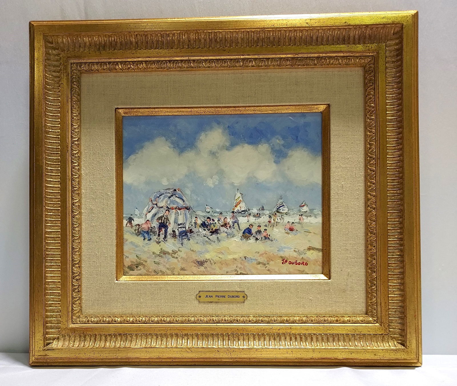 JEAN-PIERRE DUBORD OIL ON CANVAS