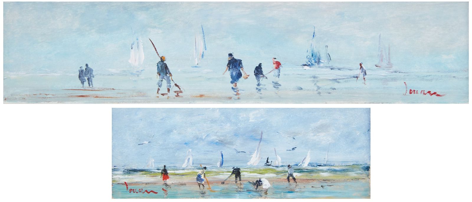 JEAN-PIERRE JOUAN, CLAM DIGGERS