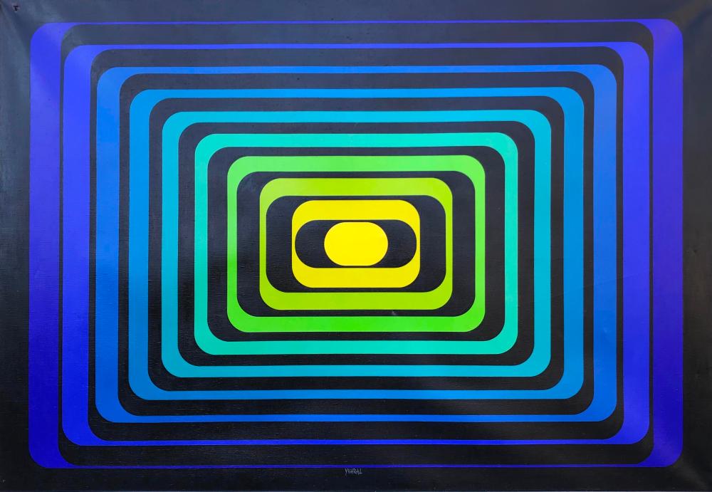 JEAN-PIERRE YVARAL, (FRENCH,