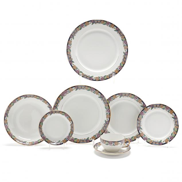 JEAN POUYAT LIMOGES, (81) PIECE SET