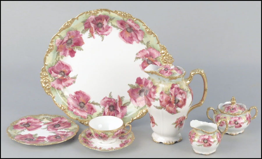 JEAN POUYAT LIMOGES PAINTED AND