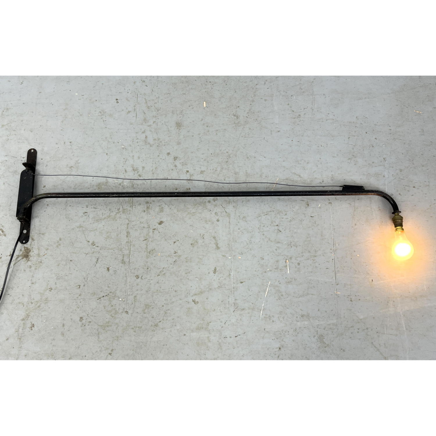 Jean Prouve Style Jib lamp with