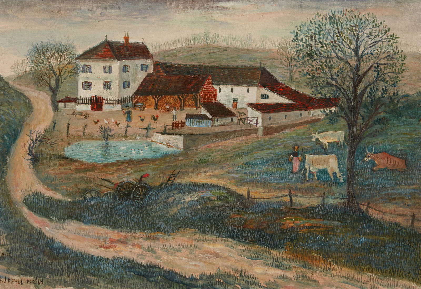 JEAN RAFFY LE PERSAN (1920-2008),