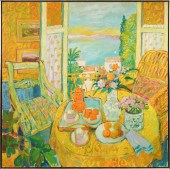 JEAN SARDI (B. 1947): INTERIOR