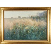 JEAN TUCKER, LARGE PAINTING, C