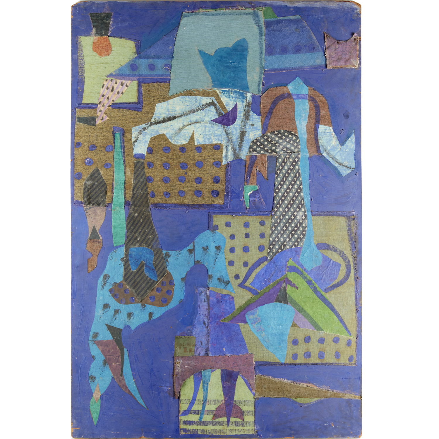 JEAN VARDA, LARGE MIXED MEDIA