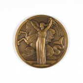 JEAN VERNON, BRONZE MEDAL OF T