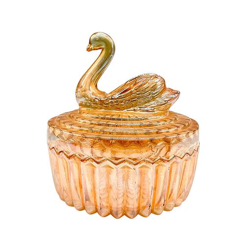 JEANETTE GLASS COMPANY SWAN
