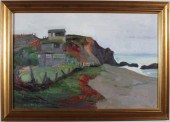 JEANETTE LE GRUE OIL ON CANVAS