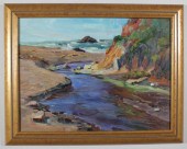 JEANETTE LE GRUE OIL ON CANVAS