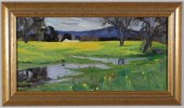 JEANETTE LE GRUE OIL ON CANVAS