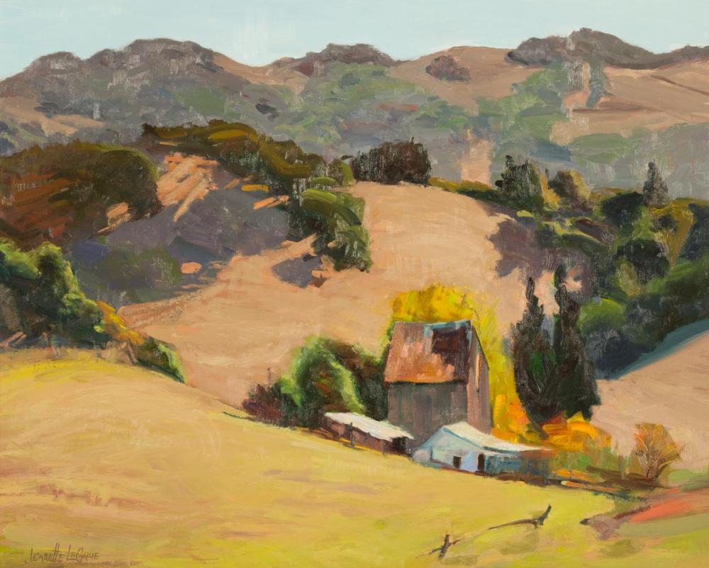 JEANETTE LE GRUE OIL ON