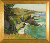 JEANETTE LE GRUE OIL ON CANVAS