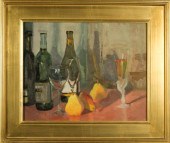 JEANETTE LE GRUE OIL ON BOARDJ