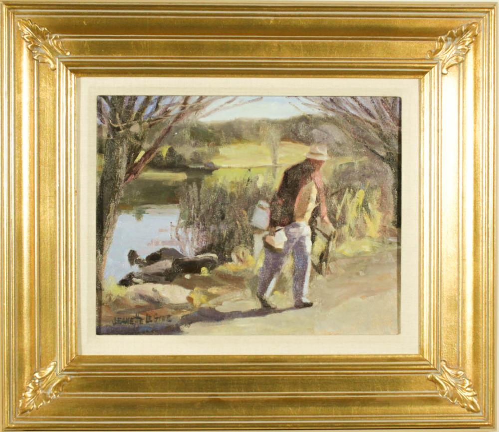 JEANETTE LE GRUE OIL ON