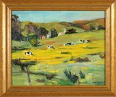 JEANETTE LE GRUE OIL ON CANVAS