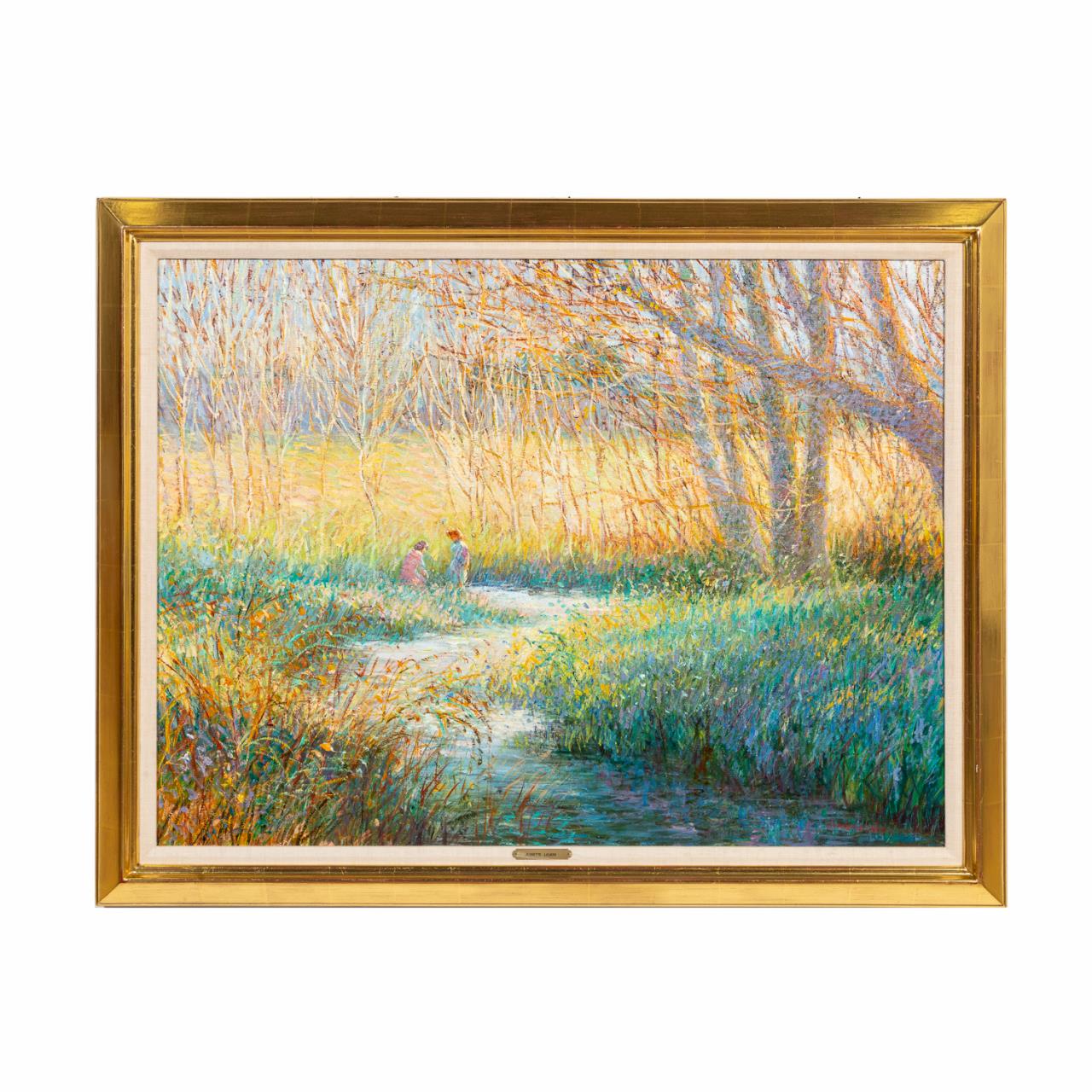 JEANETTE LEUERS,  O/C "SPRINGTIME