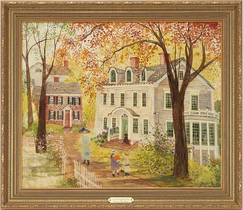 JEANNE DAVIES ARCHITECTURAL O/C
