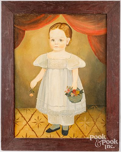 JEANNE DAVIES, OIL ON BOARD