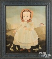 JEANNE DAVIES, OIL ON BOARD PO