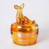 JEANNETTE GLASS COVERED TRINKE
