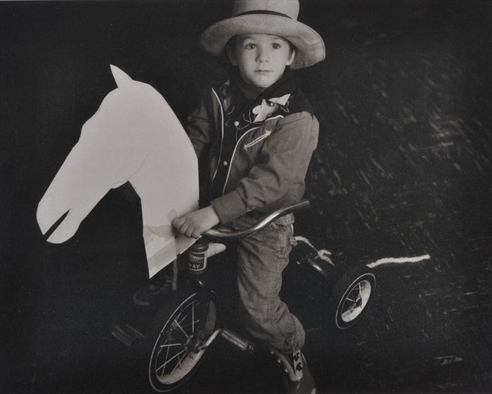 JED DEVINE (b. 1944): JESSE ON A