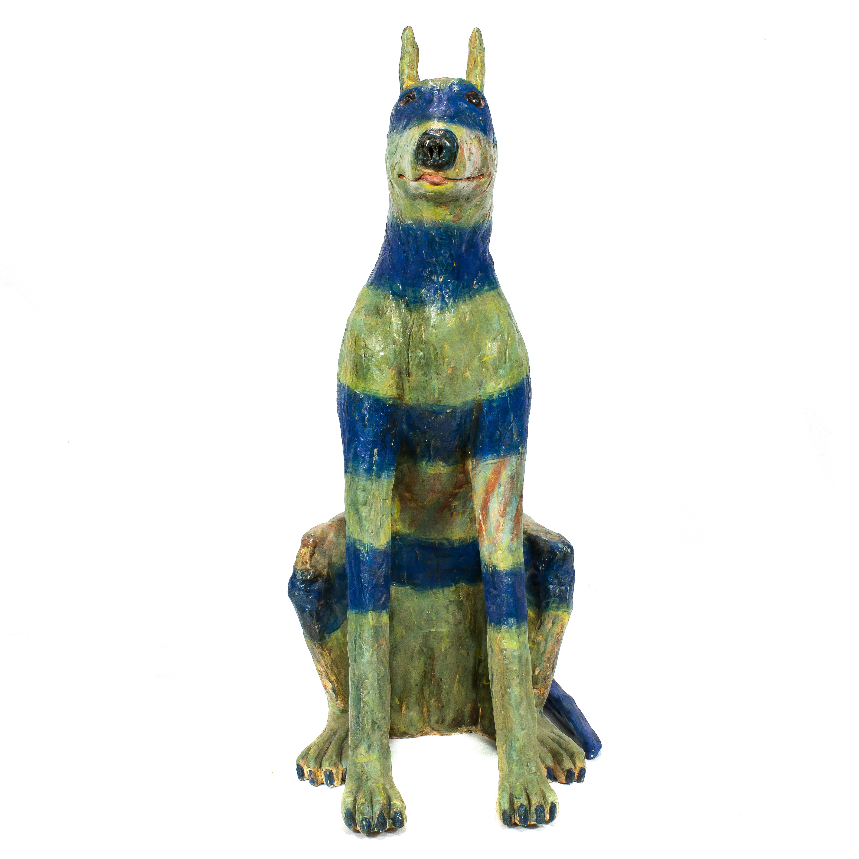 JEFF DOWNING, CERAMIC DOG Jeff