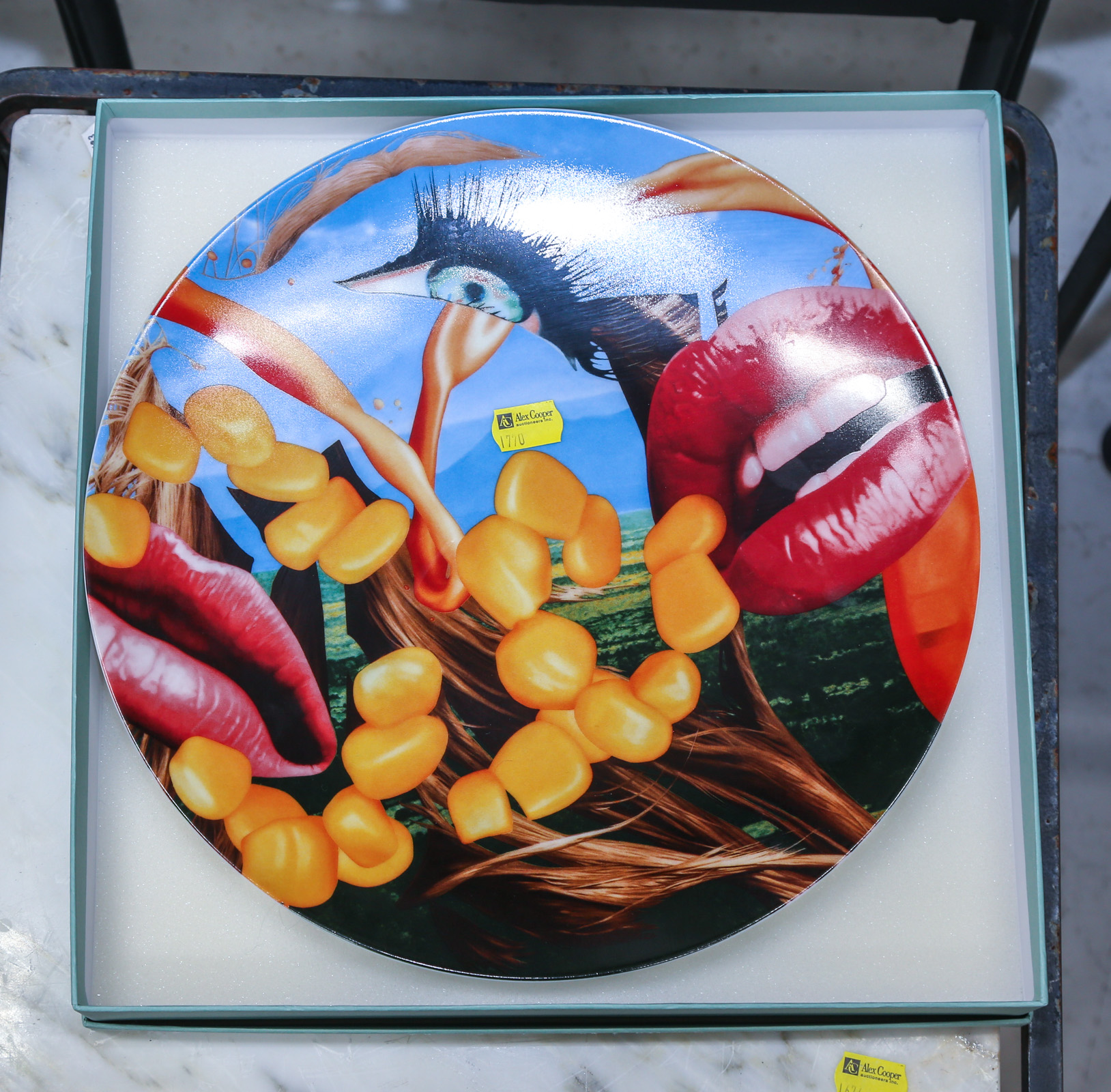 JEFF KOONS BERNARDAUD LIMOGES PLATE