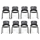 JEFF WEBER, SET OF EIGHT STACK