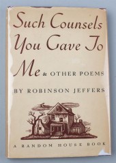 JEFFERS, ROBINSON. SUCH COUNSE