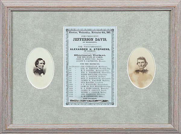 Jefferson Davis & Alexander