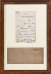 JEFFERSON DAVIS AUTOGRAPHED LE