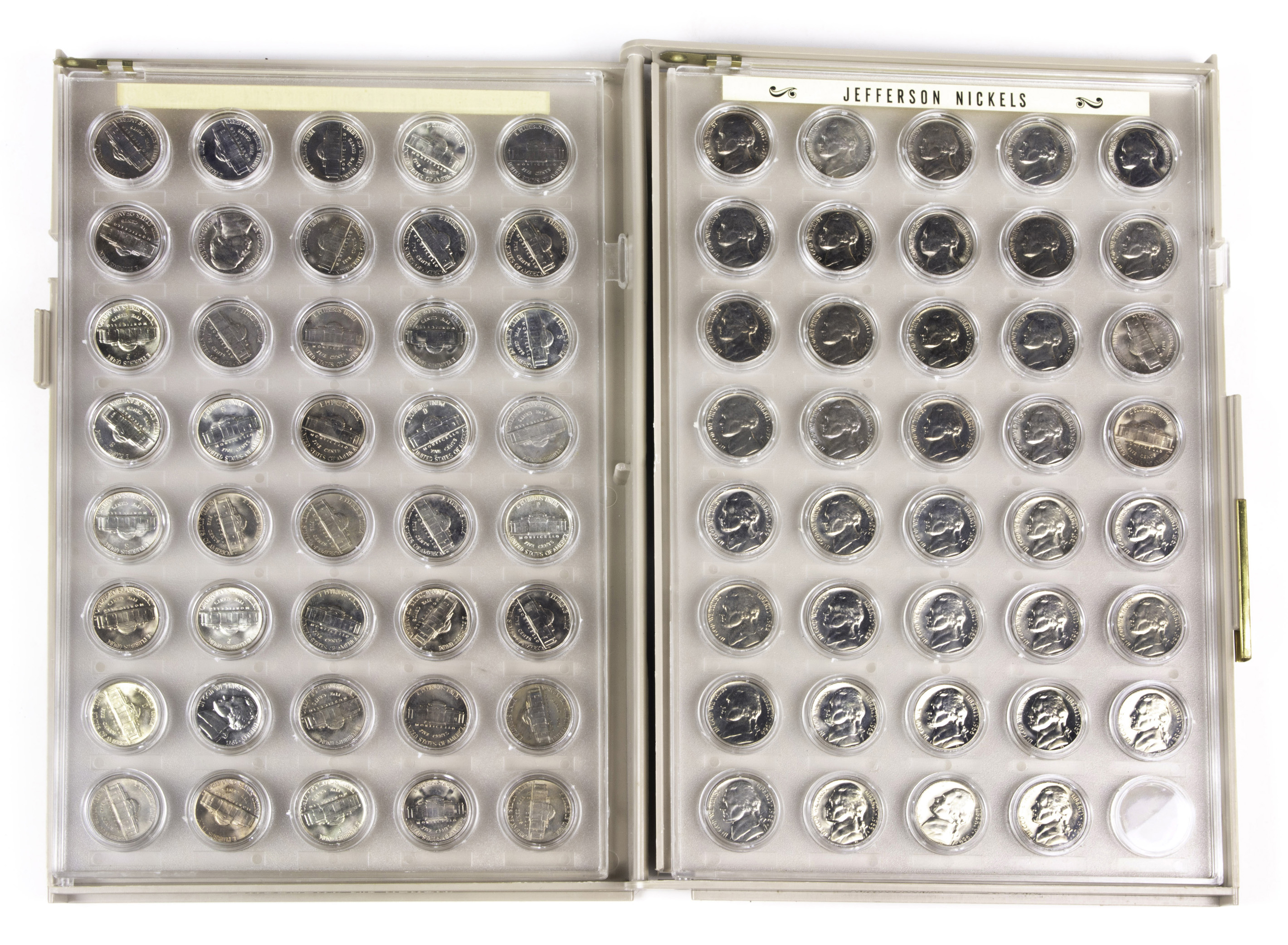 JEFFERSON NICKEL COLLECTION