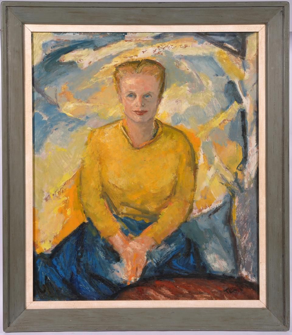 JEFFERSON TESTER, "YELLOW SWEATER",