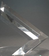 JEFFREY BIGELOW ACRYLIC SCULPT