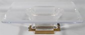 JEFFREY BIGELOW LUCITE AND BRA