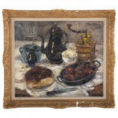 JEHAN FRISON. TABLETOP STILL L