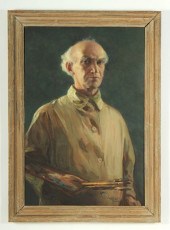 JEHUDA EPSTEIN SELF POTRAIT C.